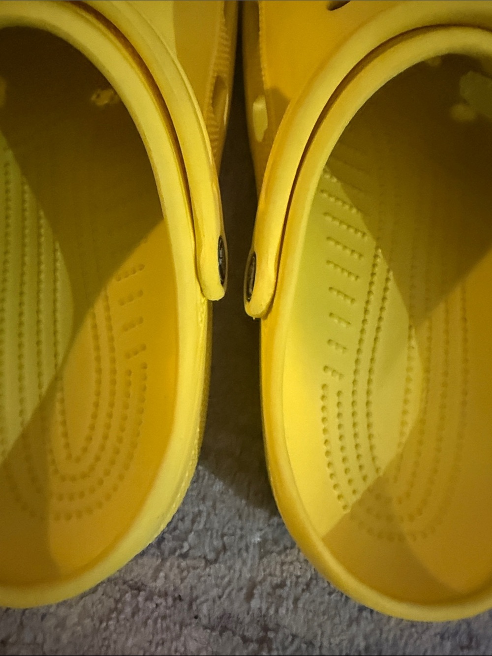 CROCS Yellow Classic Clog Mules - Picture 3 of 7